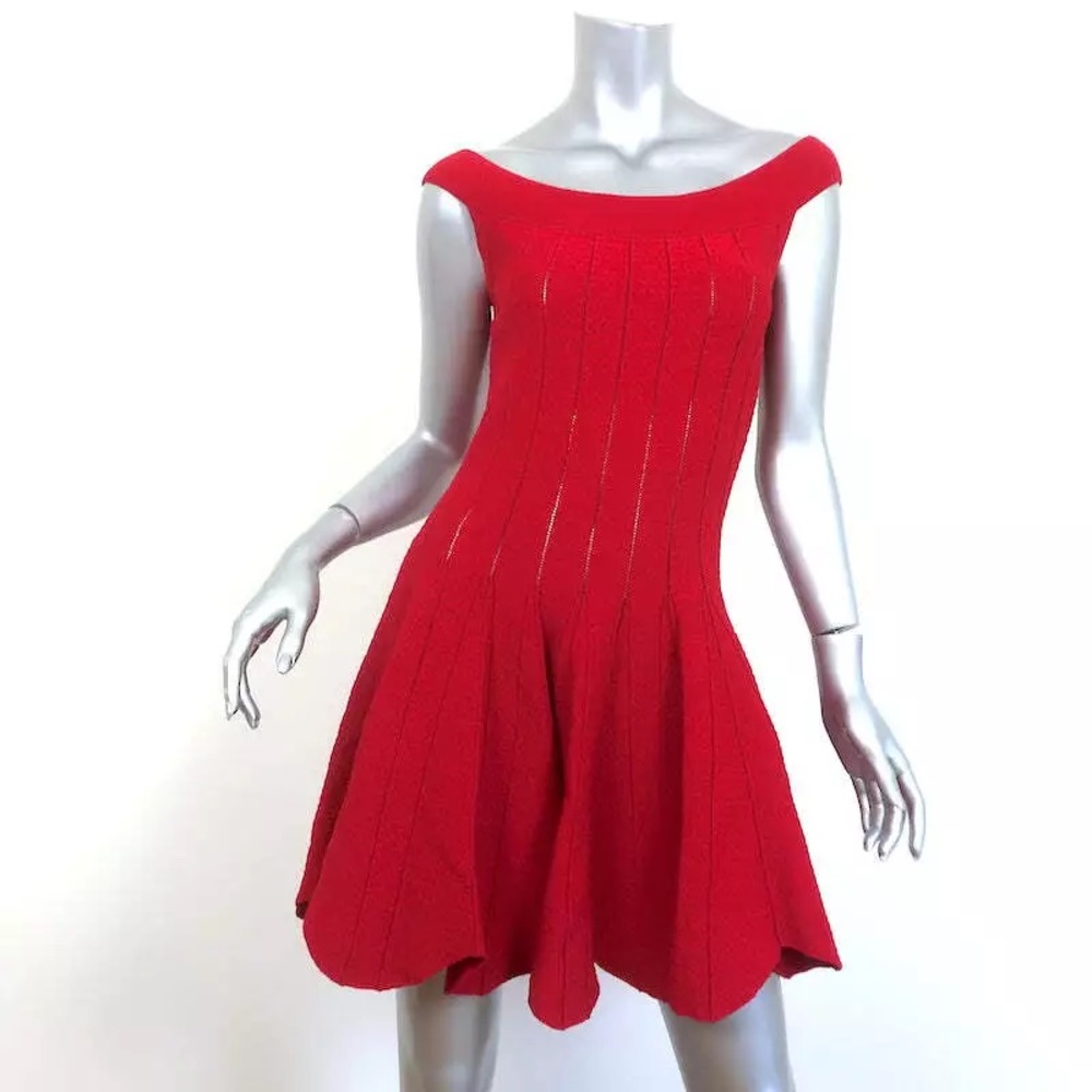 Jonathan Simkhai Drop Waist Ruby Dress